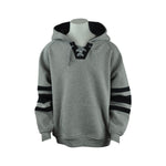 Youth Retro Hockey Hoodie With Lace (Style#HH3030BR)