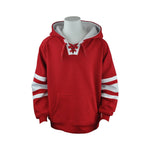 Youth Retro Hockey Hoodie With Lace (Style#HH3030BR)