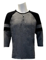Adult 3 Buttons Baseball T-Shirts (Style# BT350)