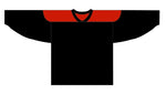 Adult 2 Tone Hockey Practice Jersey (Style #HJ3610) - Black / White