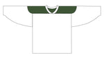 Adult 2 Tone Hockey Practice Jersey (Style #HJ3610) - Black / White