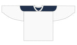 Adult 2 Tone Hockey Practice Jersey (Style #HJ3610) - Black / White