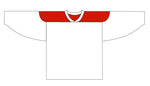Adult 2 Tone Hockey Practice Jersey (Style #HJ3610) - Black / White